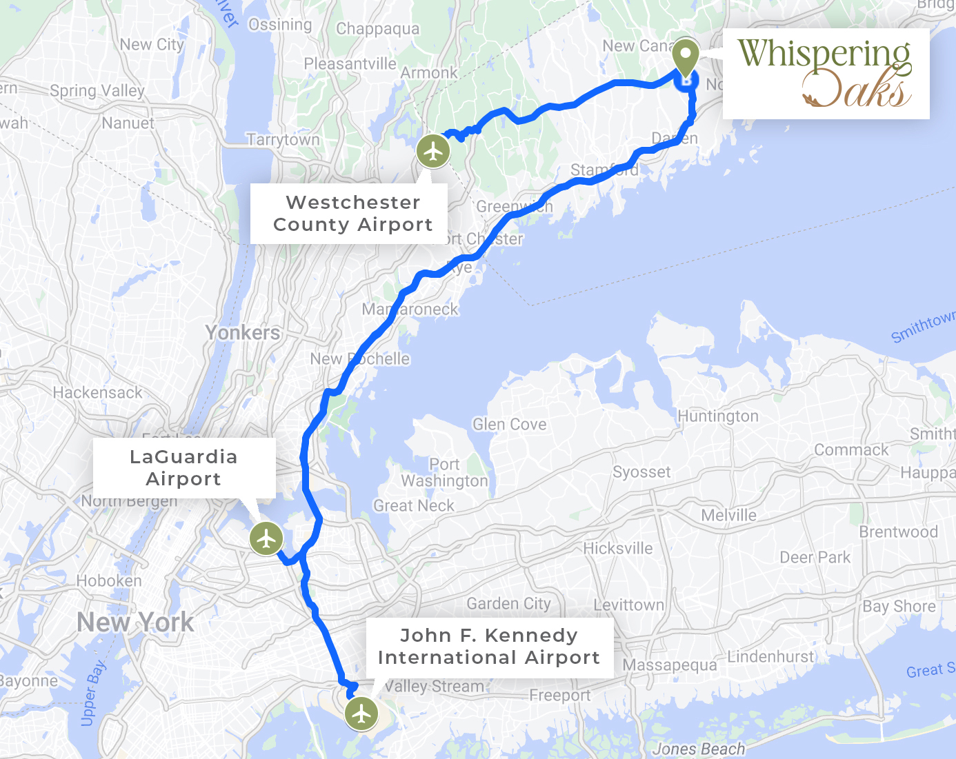Whispering Oaks Map